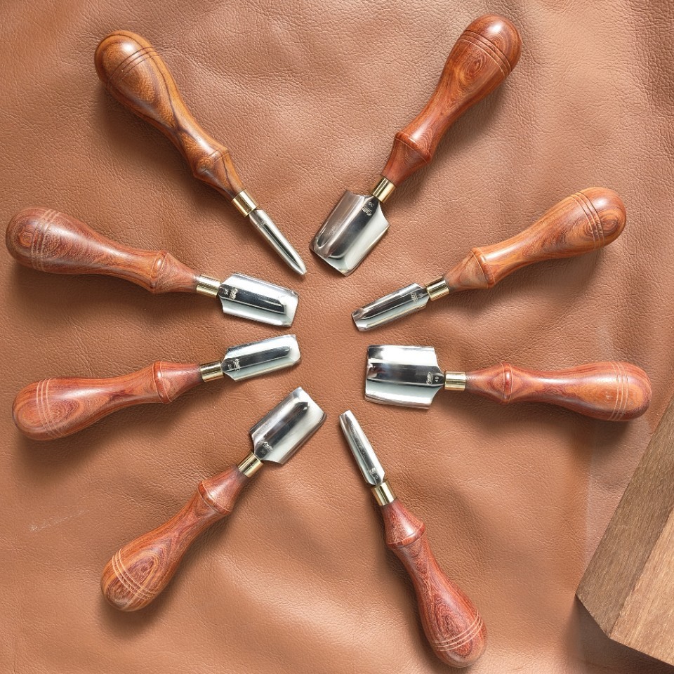 Leatherwork Hand Press - Handmade Leather Working Tools, Hand‑Pressed Rounding
