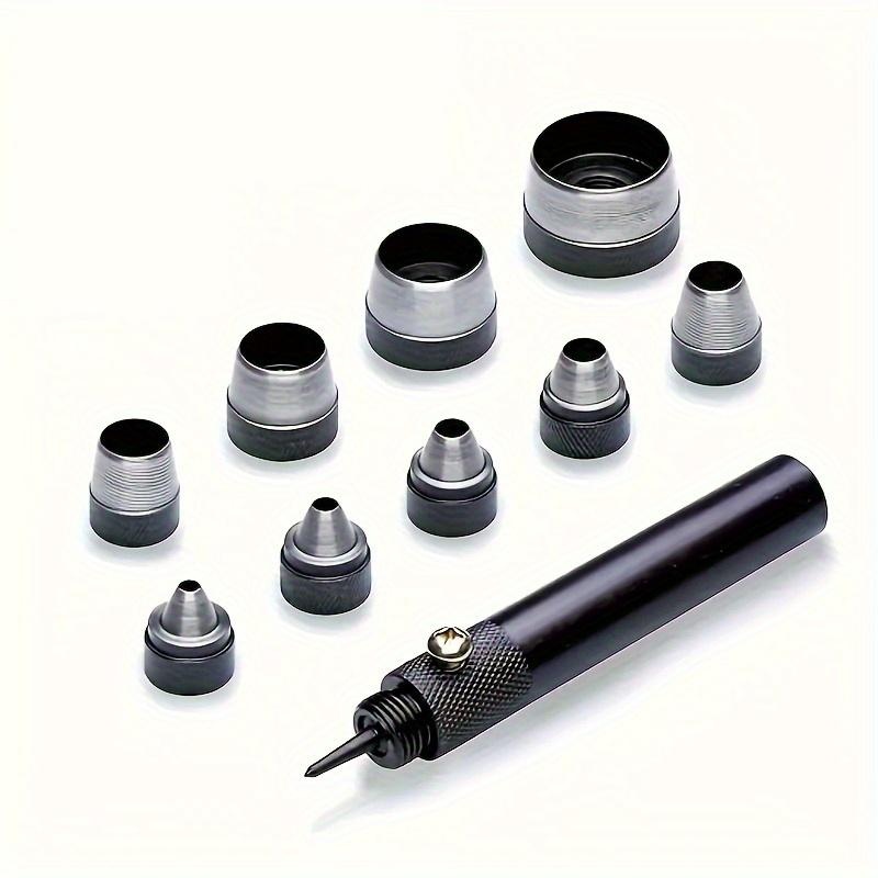 10Pcs Hollow Punch Set Heavy‑D - Leatherwork Punch review and price