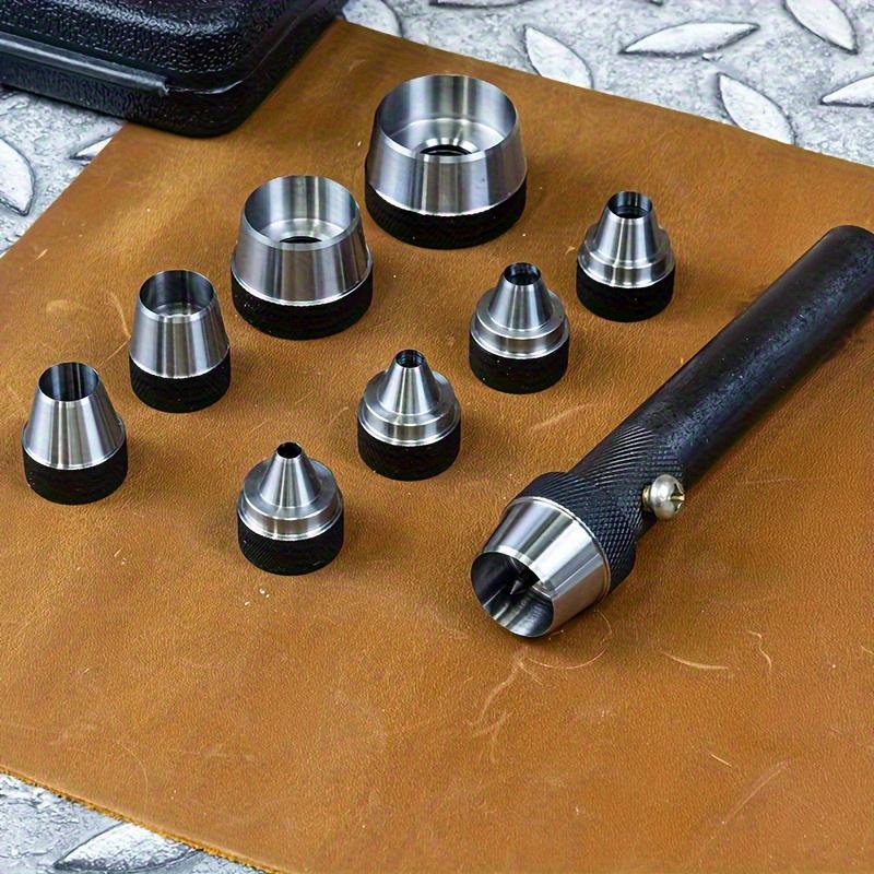 10Pcs Hollow Punch Set Heavy‑D - Leatherwork Punch review and price