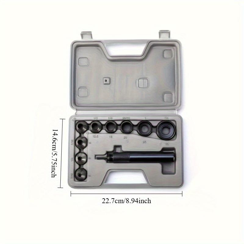 10Pcs Hollow Punch Set Heavy‑D - Leatherwork Punch review and price
