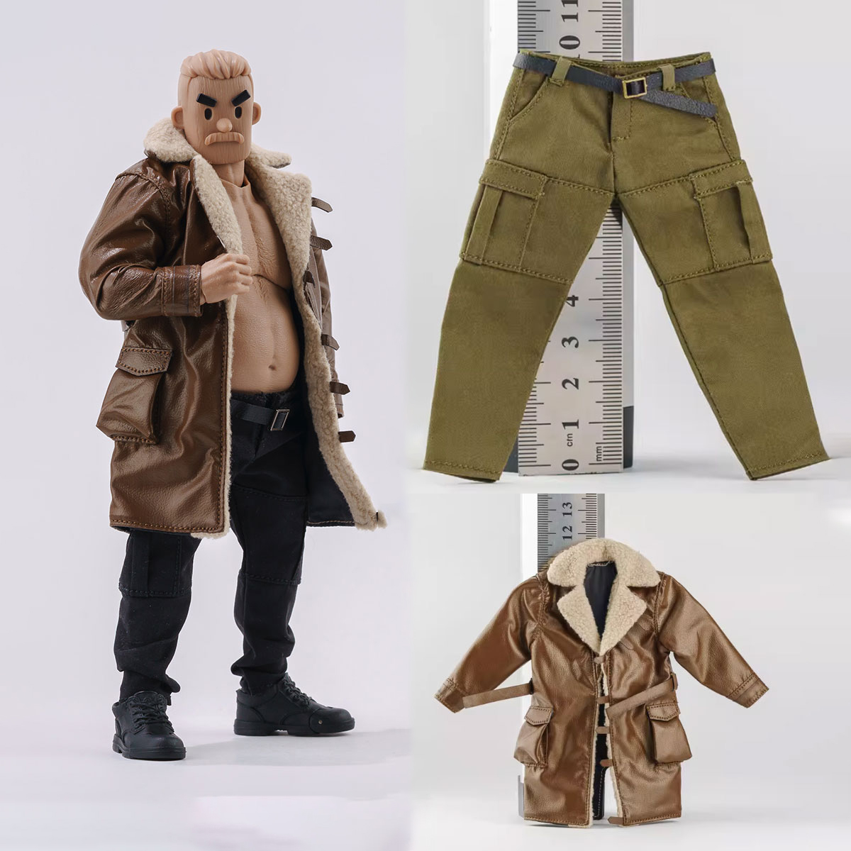1/12 Scale Middle-aged Muscula - Leatherworking Items review and price