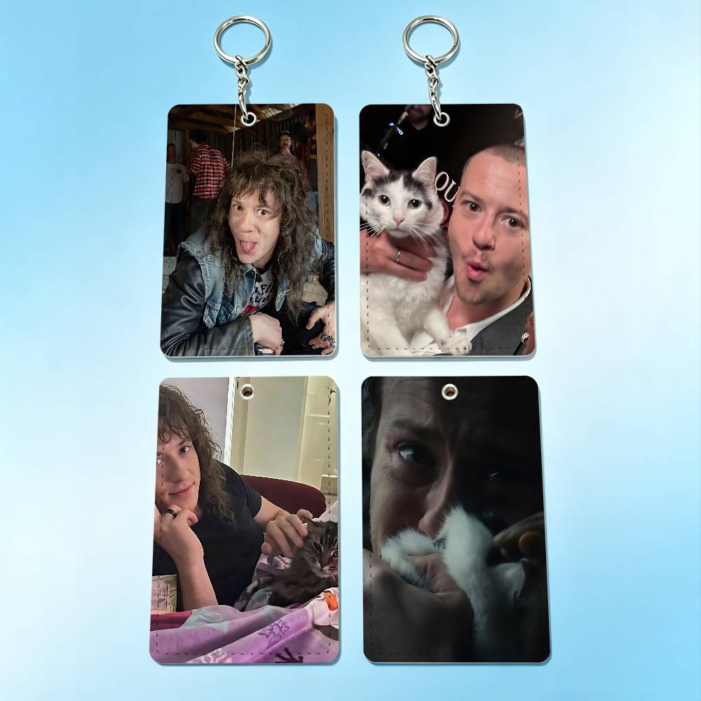 actor J-Joseph Quinn Cat Badge - Leather Work Leather review and price