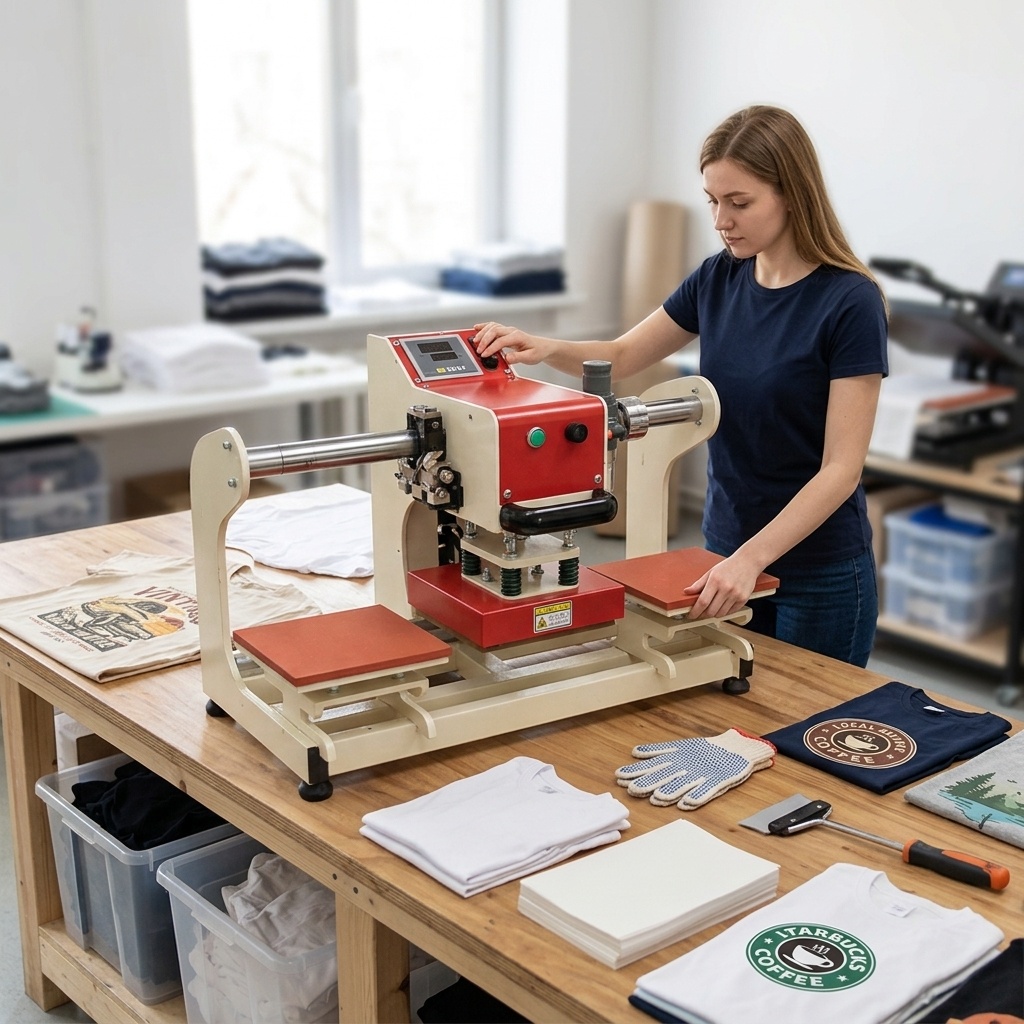 Double Station Heat Press Mach - Leatherwork Hand Press review and price