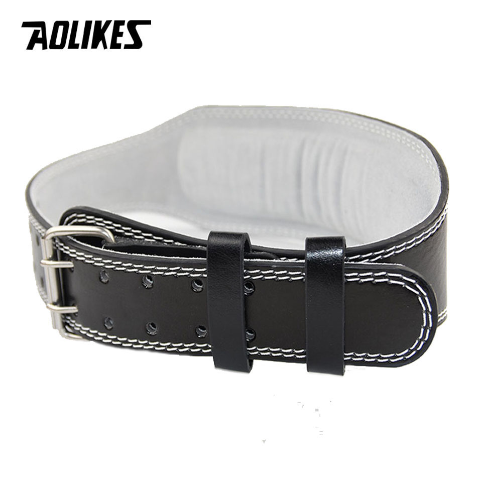 AOLIKES New Wide Weightlifting - Leather Workout Belt review and price