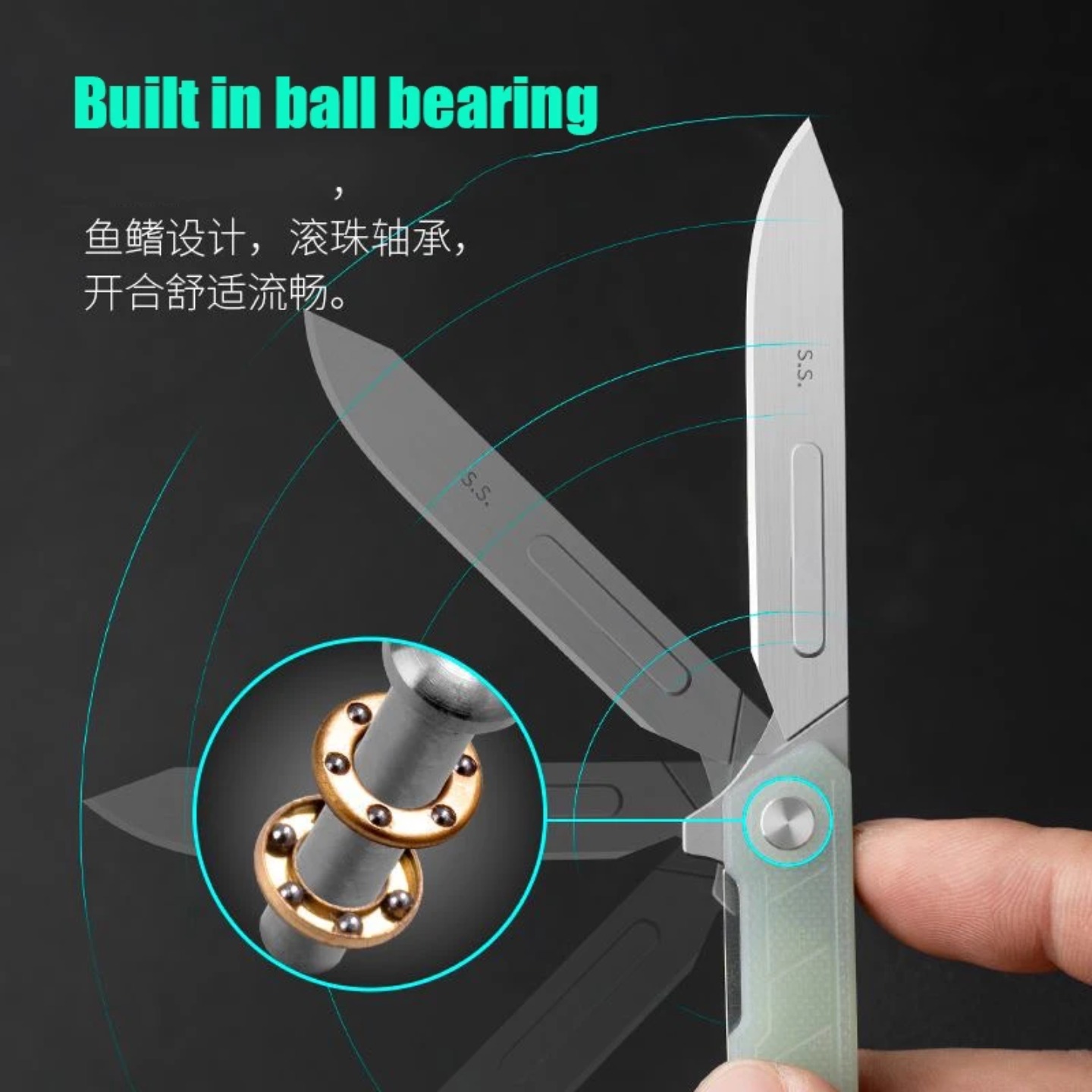 Handcrafted Knife with Replace - Leatherworking Items review and price