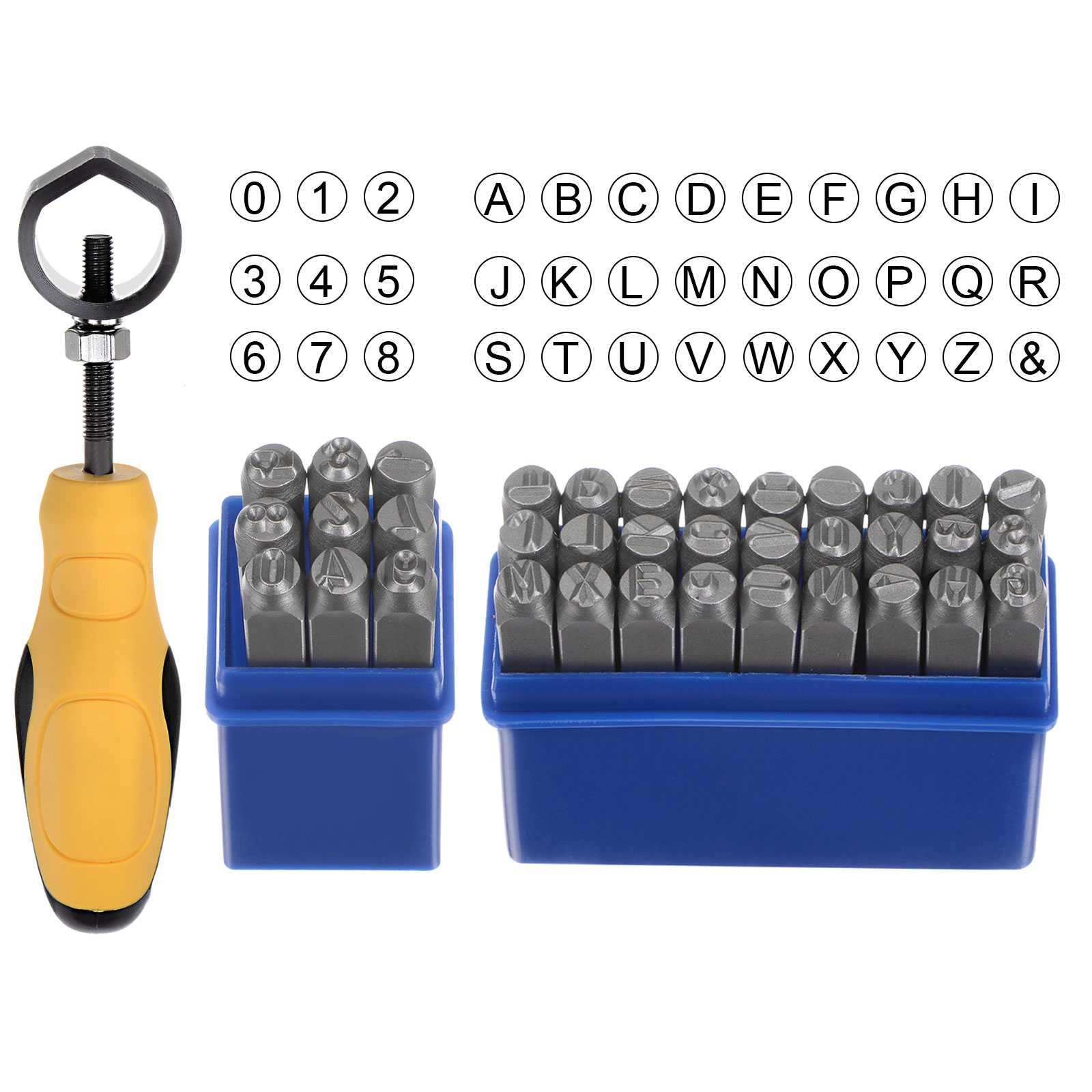 Metal Stamping Kit 6mm 10mm 12 - Leatherwork Punch review and price