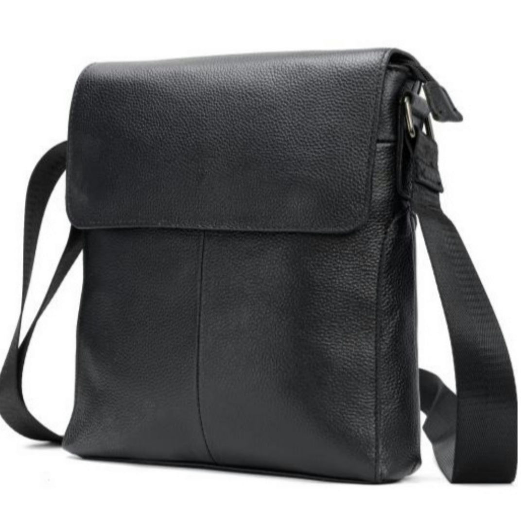 New Fashion Business Men's Han - Leather Work Laptop Bag review and price