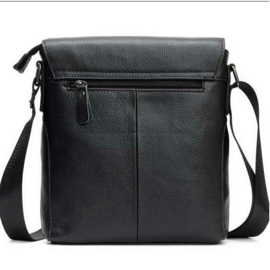 New Fashion Business Men's Han - Leather Work Laptop Bag review and price