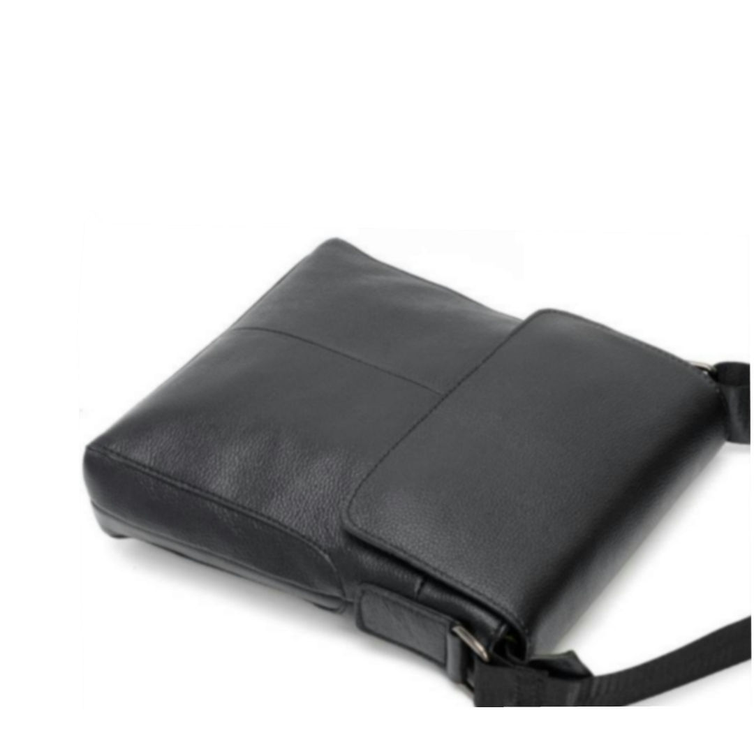 New Fashion Business Men's Han - Leather Work Laptop Bag review and price