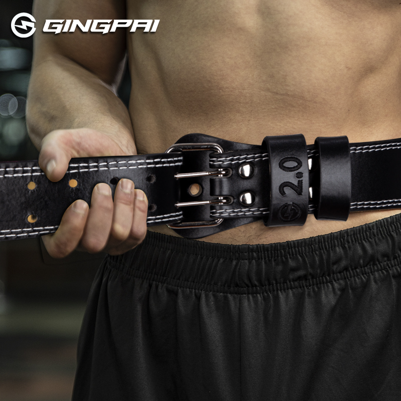 Cowhide Weightlifting Belt for - Leather Workout Belt review and price