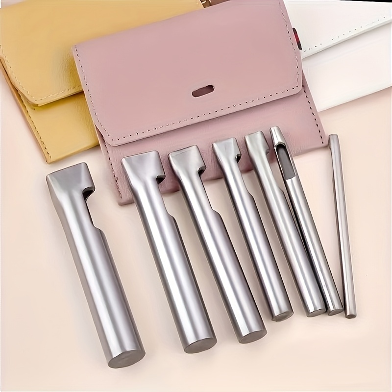 5pcs Leather Oblong Belt Hole  - Leatherwork Punch review and price