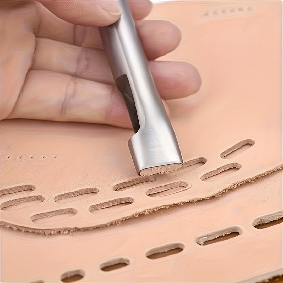 5pcs Leather Oblong Belt Hole  - Leatherwork Punch review and price