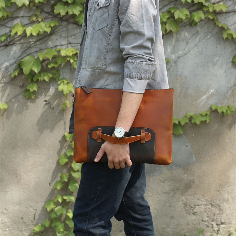 Vintage handmade genuine leath - Leather Work Laptop Bag review and price