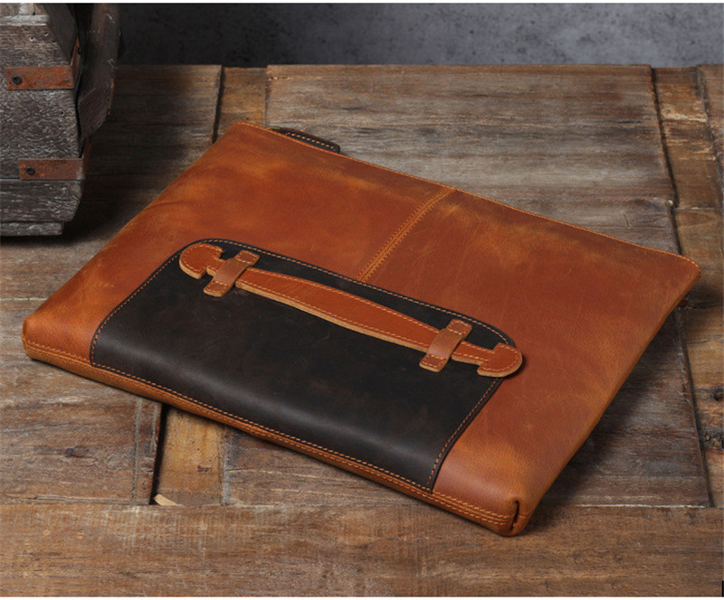 Vintage handmade genuine leath - Leather Work Laptop Bag review and price
