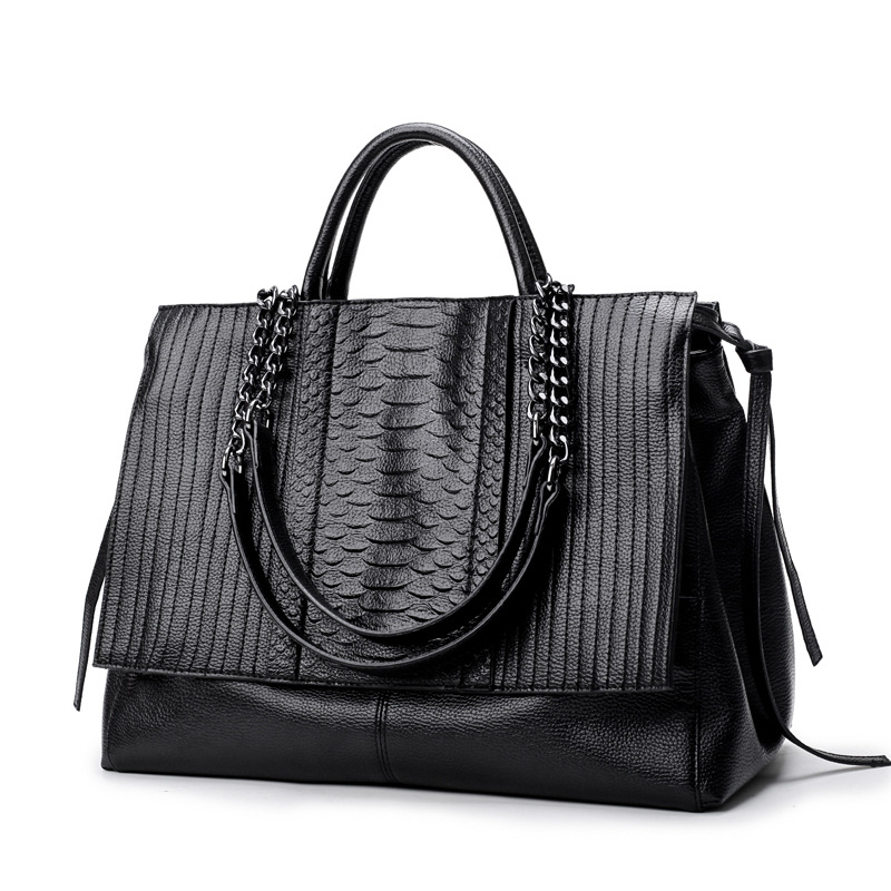 Elegant Tote Bag With Zipper,  - Leather Work Laptop Bag review and price