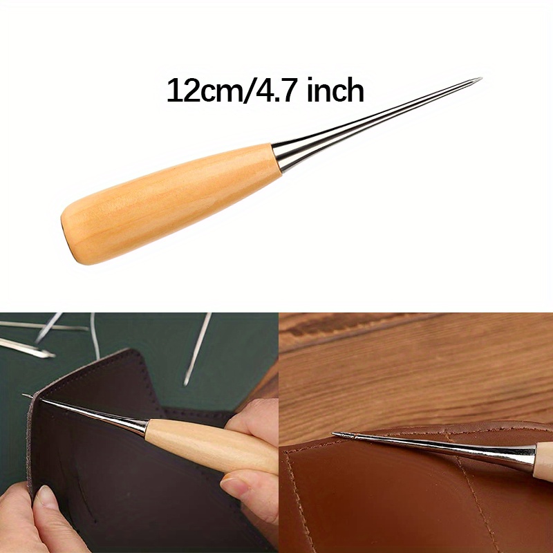 2pcs Leather Hand Stitching Aw - Leatherwork Punch review and price